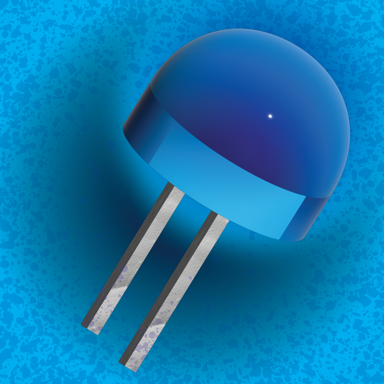 Absolute vs. relative efficiency How efficient are blue LEDs, actually